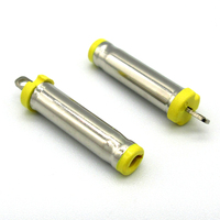 Connecteur de charge mâle à barillet 4,0*1,7 mm, 12 V CC, à 12 broches, boîtier en laiton, indice de protection IP20, 2A