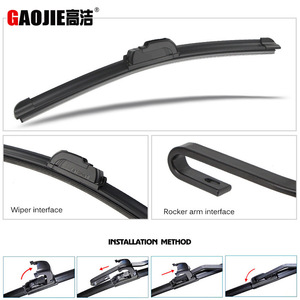 Compatible avec les essuie-glaces avant (essuie-glaces sans cadre) Nissan X-Trail T31 des modèles 2008-2013. - Product Image 4