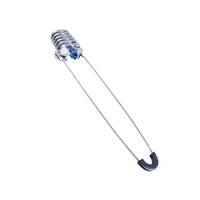 PAM-08 Serre-câble métallique 6KN, pince d'ancrage robuste de type cale avec attache en acier inoxydable