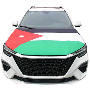 Paraguas con Bandera de Jordania Personalizado al por Mayor, Logotipo de la Bandera Nacional, de Poliéster, para Aficionados al Fútbol 2026 - Product Image 2