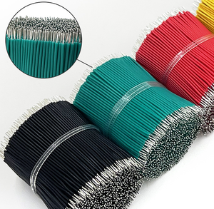 Câbles coupés en cuivre pur étamé, isolés en caoutchouc silicone, multibrins, 22/24 AWG, personnalisés 1007/1015 - Product Image 6