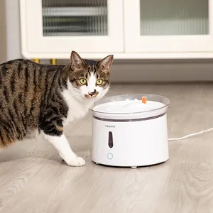 2023 terbaru penjualan terbaik Filter karbon aktif untuk kucing anjing otomatis hewan peliharaan air mancur dispenser air hewan peliharaan