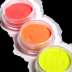 Prix d'usine Private Label Maquillage lumineux <span class=keywords><strong>6</strong></span> couleurs Glow in the Dark Pigment Powder Blush Cosmetics - Product Image 3