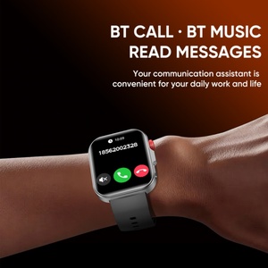 Montre connectée Bluetooth pour sports de plein air LC80, écran HD de 1,8 pouces avec résolution 320*382, batterie 300 mAh, montre Da Fit pour hommes - Product Image 3