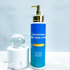 Private Label 250ML Glutathione Body Lotion Brightening Moisturizer Glutathione Body Cream Glutathione Lotion For All Skin