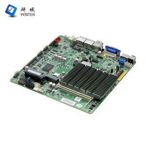 เมนบอร์ดขนาดเล็ก ITX เมนบอร์ด J1900 Quad Core เมนบอร์ด DDR3 mSATA Win10 HD VGA LVDS LAN 2 COM เมนบอร์ดอุตสาหกรรมแบบไม่มีพัดลม - Product Image 2