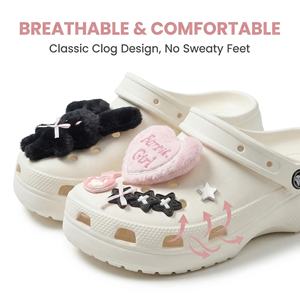 Zuecos de Plataforma Planos, Suaves, Antideslizantes, Impermeables, Reciclables, de Verano, de Moda, de EVA, con Diseño de Dibujos Animados, Modelo Mary Jane para Mujer - Product Image 4