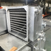 Échangeur de chaleur industriel à tubes à ailettes pour four de réchauffement de laminoir, récupérateur, préchauffeur d'air, composant de refroidissement central