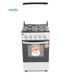 Cuisinière multifonctionnelle Xunda 2 gaz 2 électriques avec four et grill, 4 brûleurs - Product Image 2