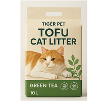 Litière pour chat en tofu biodégradable Eco Safe, 100% végétale, jetable aux toilettes, agglomération instantanée, 99% sans poussière, ingrédients naturels