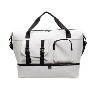 Bolsa de Deporte Personalizada con Logotipo, de Gran Capacidad, para Viajes, Gimnasio, Fitness, Yoga, con Compartimento para Zapatos - Product Image 3