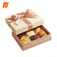 Boîte à chocolat rigide de qualité supérieure, recyclable, imperméable, de qualité alimentaire, avec gaufrage pour bonbons, desserts, chips, aliments pour bébés