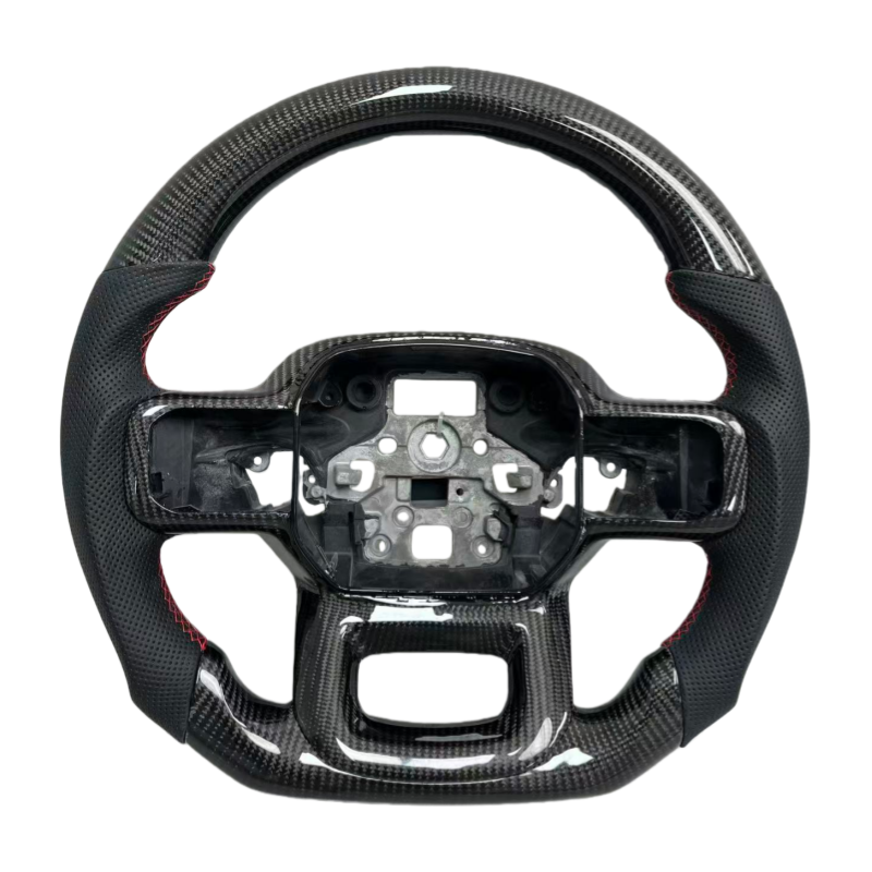 carbon fiber+Perforated leather+