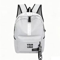 Sac à dos imperméable promotionnel d'été pour enfant, sac d'école en nylon, cadeau, sac à dos pour femme