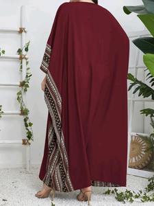 Robes Musulmanes Ethniques en Gros 2026 : Designs Imprimés Abaya pour Femmes - Product Image 5