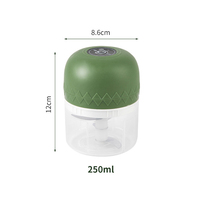 Fruit-En Groentegereedschap Draadloze Usb-Elektrische Ui-Knoflookhakmolen Gember Mini-Vleesmolen