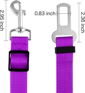 Adjustable Dog Nylon Car Seat Belt Cat Safety Leads Harness Vehicle Pet Dog Seat Car Seatbelt Harness Belt - Product Image 6