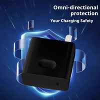 Adaptateur mural PD 65W USB Type C Chargeur rapide avec protection OTP Neuf pour Macbook Redmi Laptop Lenovo MateBook HP