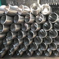 Coude en acier au carbone ASTM A234 WPB ASME B16.9 90 degrés LR Sch40 pour connexion de pipeline pétrolier et gazier