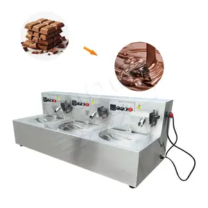 Máquina de roda temperada para revestimento de chocolate My Cocoa Butter Mini 25l portátil