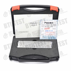 Medidor de Finoza com Raspador de Slot Único Personalizável em Aço Inoxidável com Raspador Duplo Hegman, Suporte OEM - Product Image 6