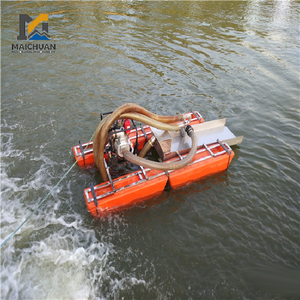 Portable Small Siphon Gold Dredge <strong>Boat</strong> With Pump Motor And Gear High Rigidity Stainless Steel Frame For River Gold Mining - Product Image 2