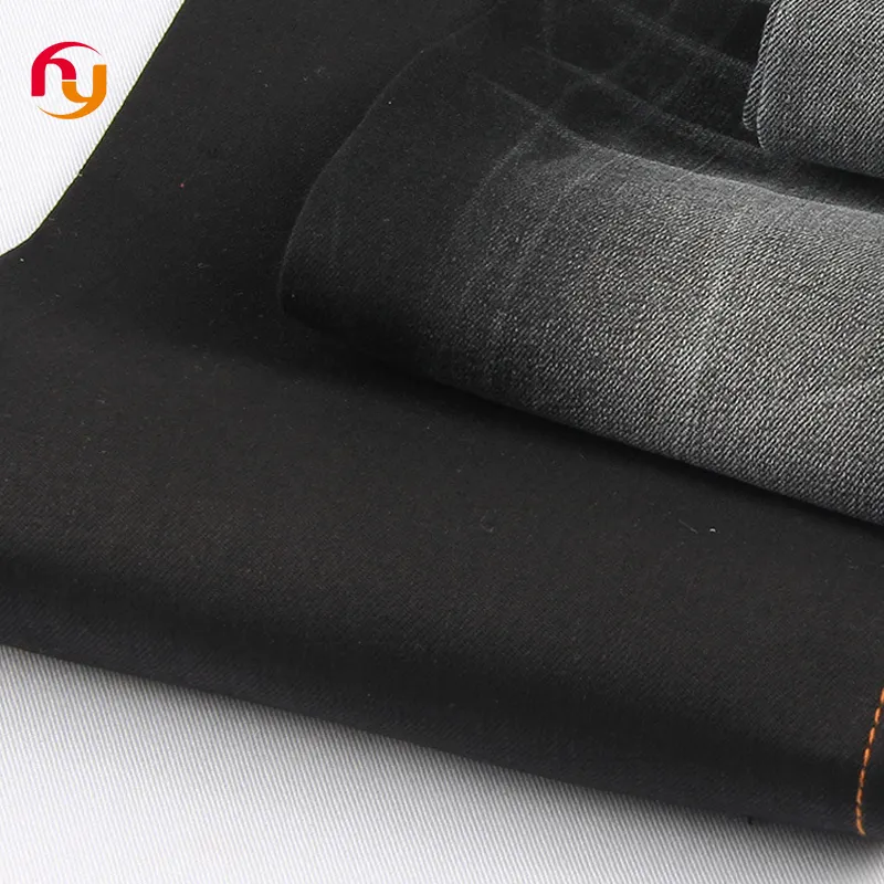 Suppliers Cheap Price Wholesale High Quality Heavy Cotton Washed Denim Fabric Knitted Denim Jeans Material Fabrics Stretch