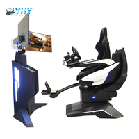 Machine de jeu d'arcade 9D Vr Racing Wheel Car Vr Game Machine de simulateur de conduite professionnelle