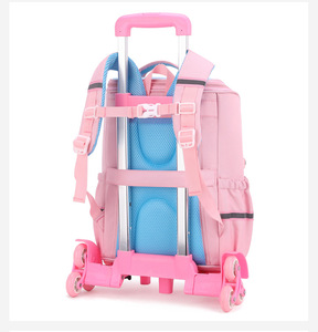 <span class=keywords><strong>2025</strong></span> nueva mochila con estampado de dibujos animados, mochila escolar para niños, mochila escolar con ruedas, mochila escolar para niños y niñas