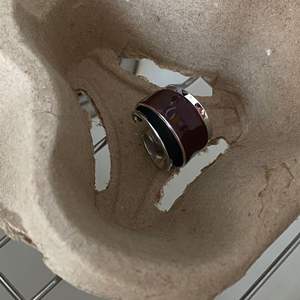 Anello da donna di alta gamma Fashion Maillard Chocolate con smalto <span class=keywords><strong>rosso</strong></span> <span class=keywords><strong>vino</strong></span> a doppio strato e doppia apertura, gioielli da donna - Product Image 3