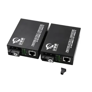 Gigabit One Pair Fiber to Network Cable Interface Single Mode Single Fiber Converter Fiber optic transceiver