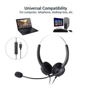 Best-seller Call Center Headset MC3 avec microphone Confortable à porter des écouteurs bon marché pour les emplois de service à la clientèle du centre d'appels - Product Image 3