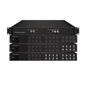 Modulador IP a ISDB-T/DVB-C/DVB-T de 24 <span class=keywords><strong>Canales</strong></span>, Codificador H.264/H.265 con Entrada HD/SDI, Compatible con Salida RTMP/SRT/HTTP/HLS - Product Image 1