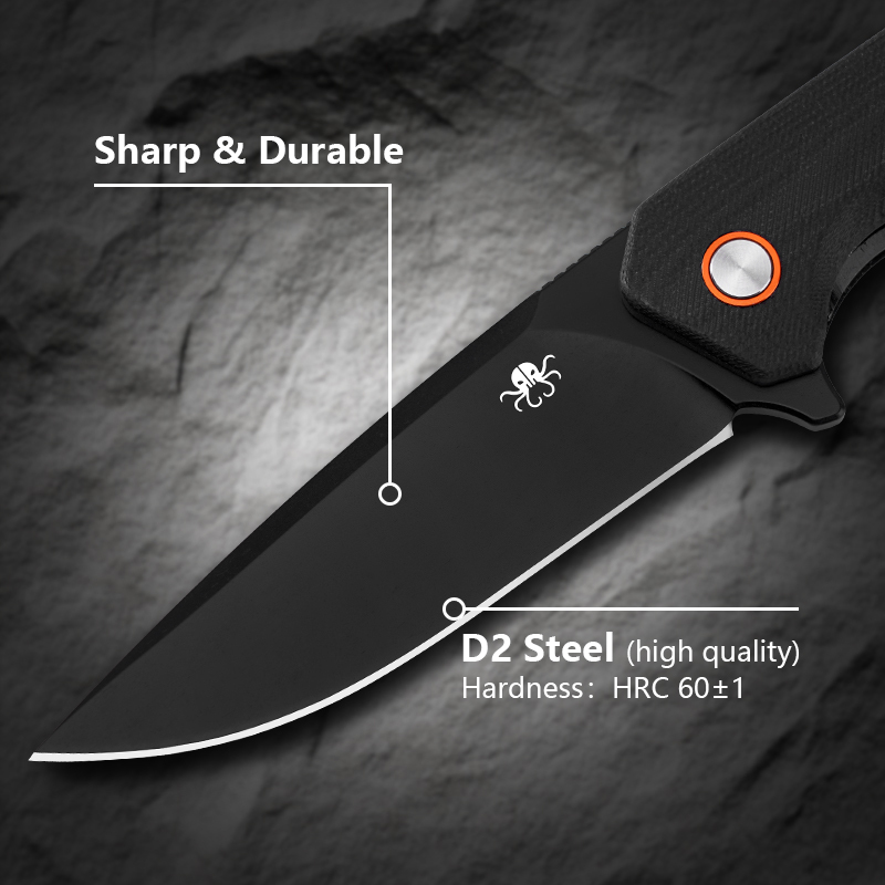 Kraken Knives J146 - Durable Outdoor Camping Survival Knife
