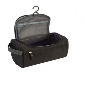 Free Sample Hanging Travel Toiletry <b>Bag</b>, Dopp Kit Shaving <b>Wash</b> <b>Bag</b> <b>for</b> <b>Men</b>, Cosmetic Makeup Organizer <b>for</b> Women (Black) - Product Image 1