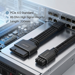 Cable de Alimentación USB 3.0 a SATA de 9 Pines a 4 Pines, Cable de Datos Interno con Funda Trenzada para HDD, SSD, NAS - Product Image 4