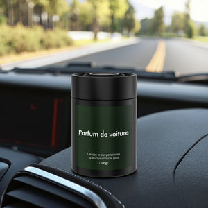 New Eco-Friendly Modern Car Aromatherapy <strong>Air</strong> Freshener Advanced Lasting Solid Perfume Colored Metal Ornament <strong>Pineapple</strong> Glass - Product Image 2