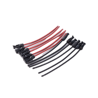 Connecteur PV étanche IP68 mâle-femelle en cuivre étamé 1500V pour câble solaire 2,5mm 4mm 6mm