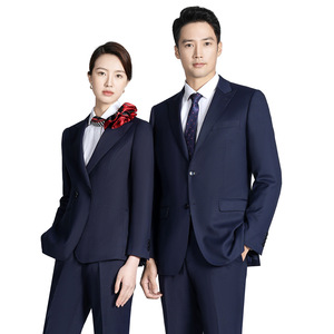 Costume XF-P21 pour <span class=keywords><strong>homme</strong></span>, <span class=keywords><strong>veste</strong></span> de costume décontractée pour <span class=keywords><strong>homme</strong></span>, <span class=keywords><strong>bleu</strong></span> <span class=keywords><strong>marine</strong></span>, tenue professionnelle pour entretien d'embauche, modèles pour <span class=keywords><strong>homme</strong></span> et femme - Product Image 3