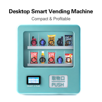 Machine distributrice automatique de snacks pour marché, petite et très demandée