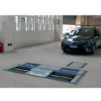 Ligne d'inspection de véhicules avec testeur de frein à rouleaux de 3 tonnes pour la fabrication automobile