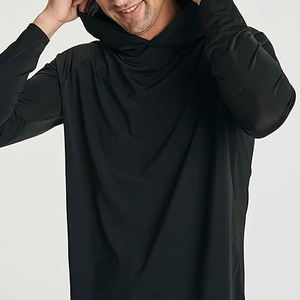 Chemise de pêche et de randonnée en fibre de bambou UPF 50, légère, imperméable, sublimation, anti-UV, manches longues, respirante, grande taille - Product Image 1