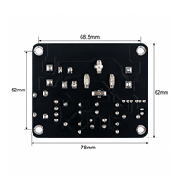 Carte de démarrage progressif haute puissance 2400W AC150V 280V de haute qualité avec relais 100A et limiteur de courant de démarrage pour amplificateur et transformateur