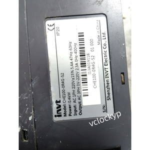 Invt CHE100-0R4G-S2 VFD AC DRIVE 0.4KW 220V อินพุต1เฟส3เฟสฟรีระบบส่งเร็ว - Product Image 2