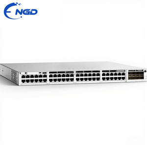Commutateur Gigabit PoE+ Cuivre C9300-48P-A 48 ports d'occasion de haute qualité avec Uplink Modulaire pour Téléphonie <span class=keywords><strong>IP</strong></span> d'Entreprise - Product Image 3