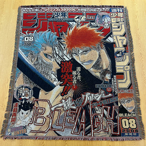 Manta de Jacquard Personalizada con Diseño de Anime, Manta de Tapicería Tejida en Pequeños Lotes con Flecos de Borlas, Venta al por Mayor - Product Image 2