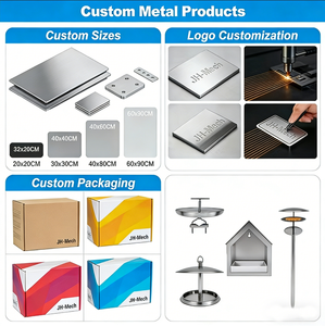 Comedero para Pájaros JH-Mech de Gran Capacidad, Fácil de Limpiar, con Cámara Metálica, Múltiples Puertos de Alimentación, Soporte Resistente y Protección Contra la Intemperie - Product Image 6