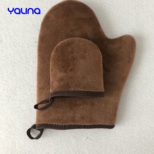 Dubbelzijdige Waterdichte Tan Handschoen Zelfbruinende Applicator Modieuze Herbruikbare Badhandschoenen - Product Image 3