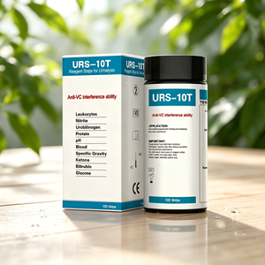 Bandelettes de test <span class=keywords><strong>urinaire</strong></span> URS-10 à 10 paramètres, réactifs anti-interférence VC, pour leucocytes, glucose, pH, protéines, test <span class=keywords><strong>urinaire</strong></span> dipstick - Product Image 3