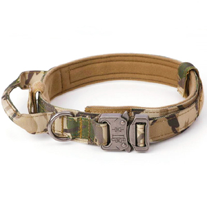 2024 colliers de chien de formation tactique d'usine sangle en Nylon réglable collier de chien de compagnie robuste - Product Image 3
